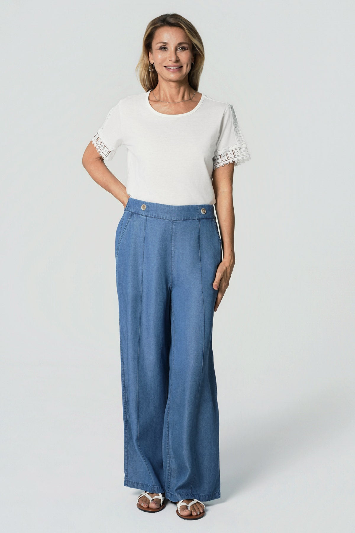 Polera Regular Mujer Crudo