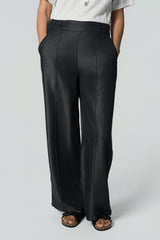 Jeans Wide Leg Mujer Negro