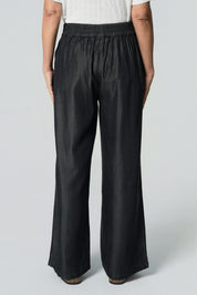 Jeans Wide Leg Mujer Negro
