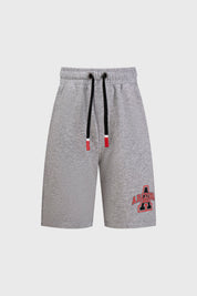 Bermuda Niño Bipack Gris Melange