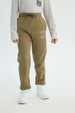 Pantalón Buzo Niño Jogger Verde Militar