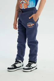 Pantalón Buzo Niño Jogger Azul Oscuro