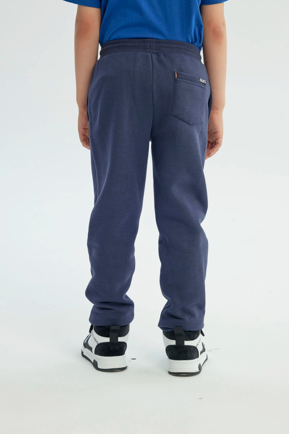 Pantalón Buzo Niño Jogger Azul Oscuro