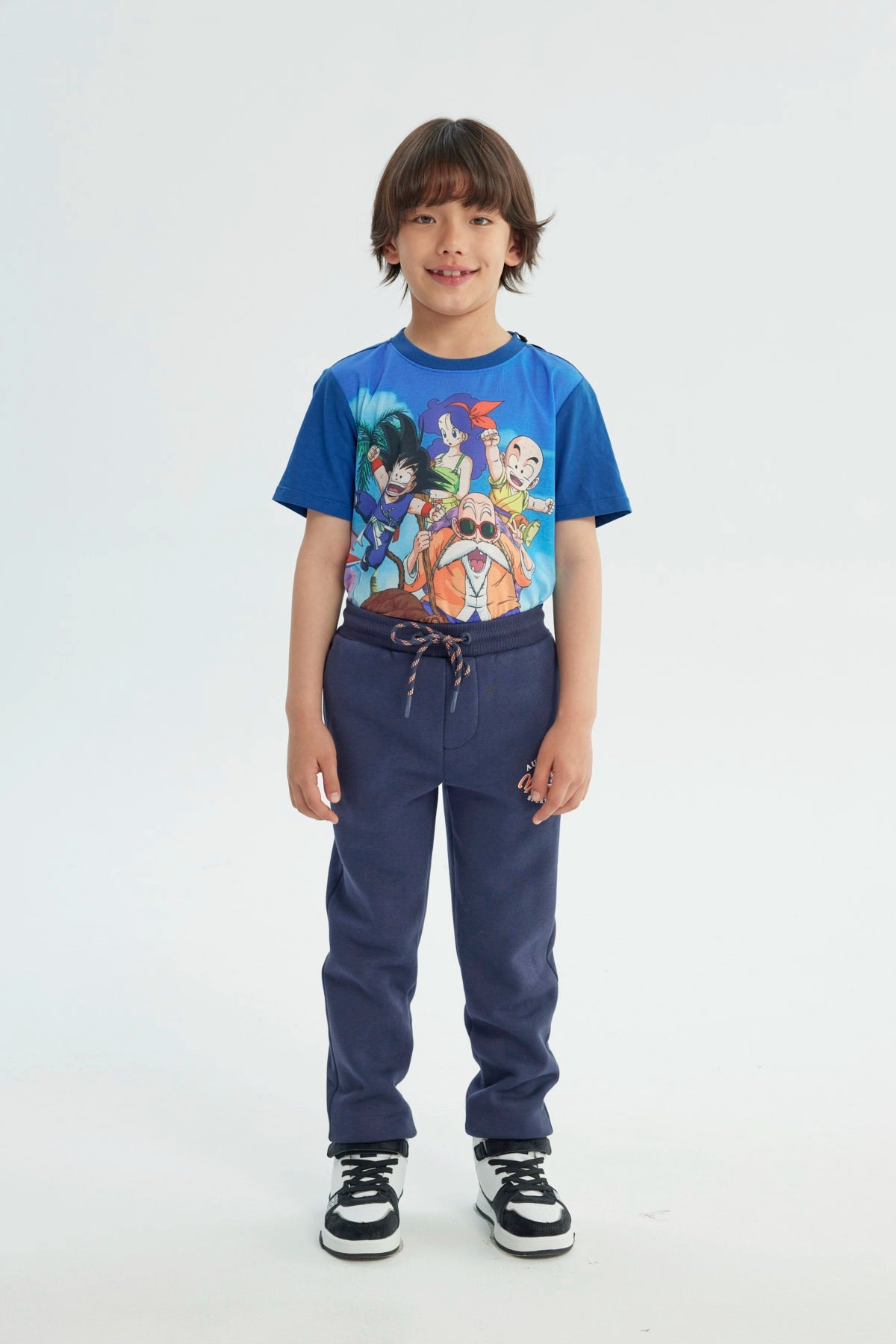 Pantalón Buzo Niño Jogger Azul Oscuro