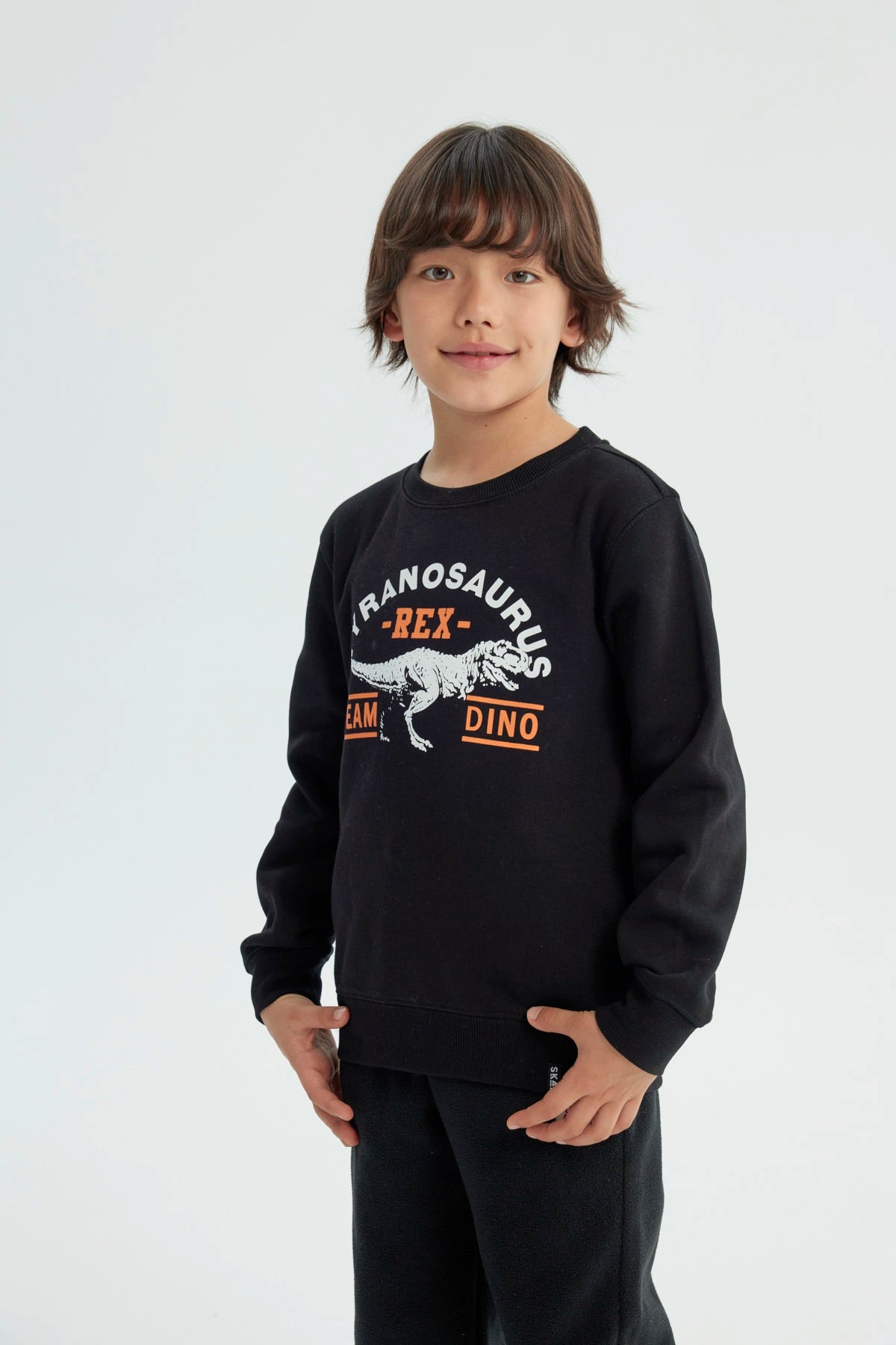 Polerón Niño Slim Negro