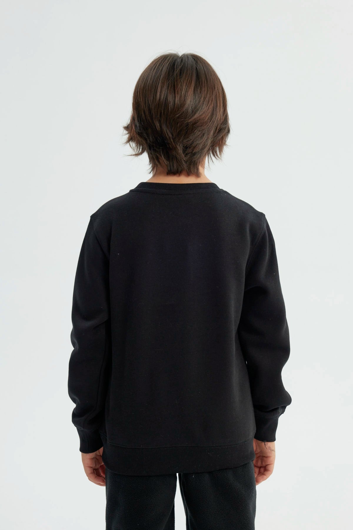 Polerón Niño Slim Negro