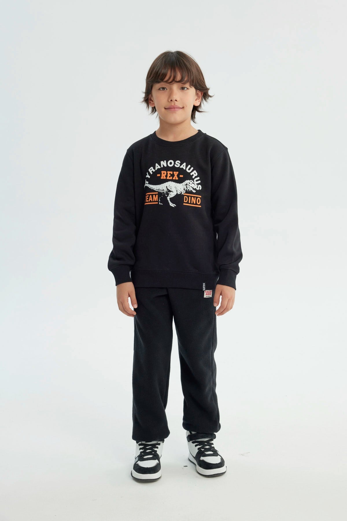 Polerón Niño Slim Negro