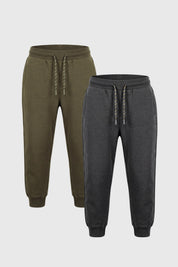 Pantalón Buzo Niño Pitillo Verde Militar