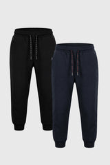 Pantalón Buzo Bipack Niño Pitillo Negro