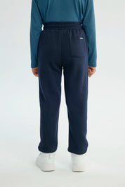 Pantalón Buzo Niño Pitillo Azul Marino