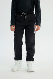 Pantalón Buzo Niño Pitillo Negro