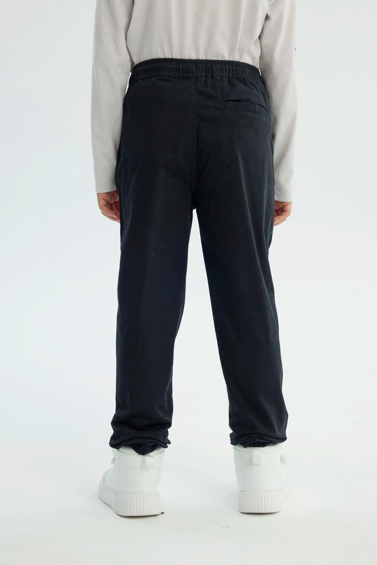 Pantalón Niño Pitillo Negro