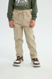 Pantalón Niño Pitillo Beige