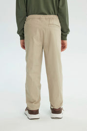 Pantalón Niño Pitillo Beige