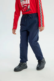 Pantalón Niño Pitillo Azul Marino