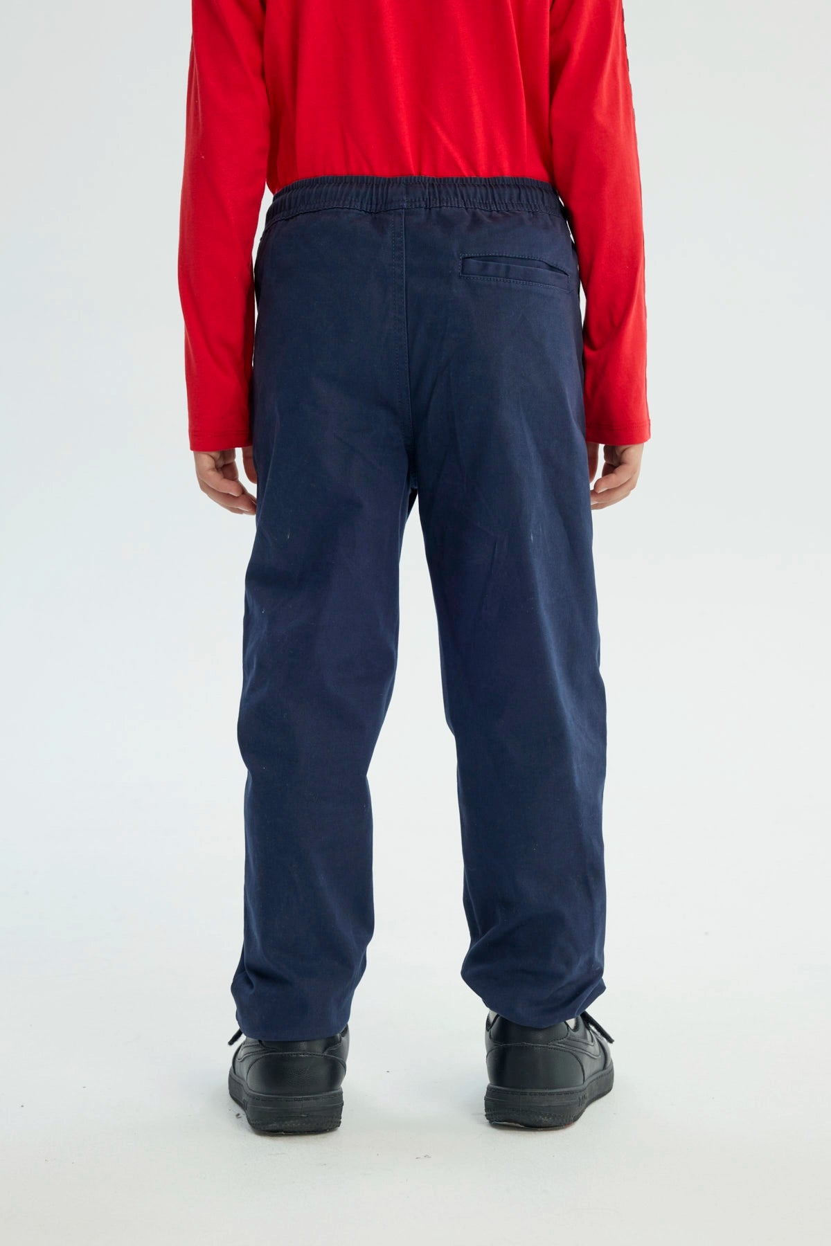Pantalón Niño Pitillo Azul Marino