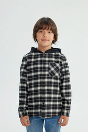 Camisa Niño Regular Negro