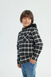 Camisa Niño Regular Negro