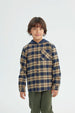 Camisa Niño Regular Azul Oscuro