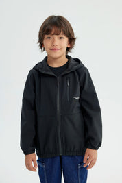 Chaqueta Niño Regular Negro