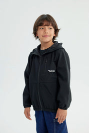 Chaqueta Niño Regular Negro