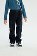 Jeans Niño Calce Recto Negro