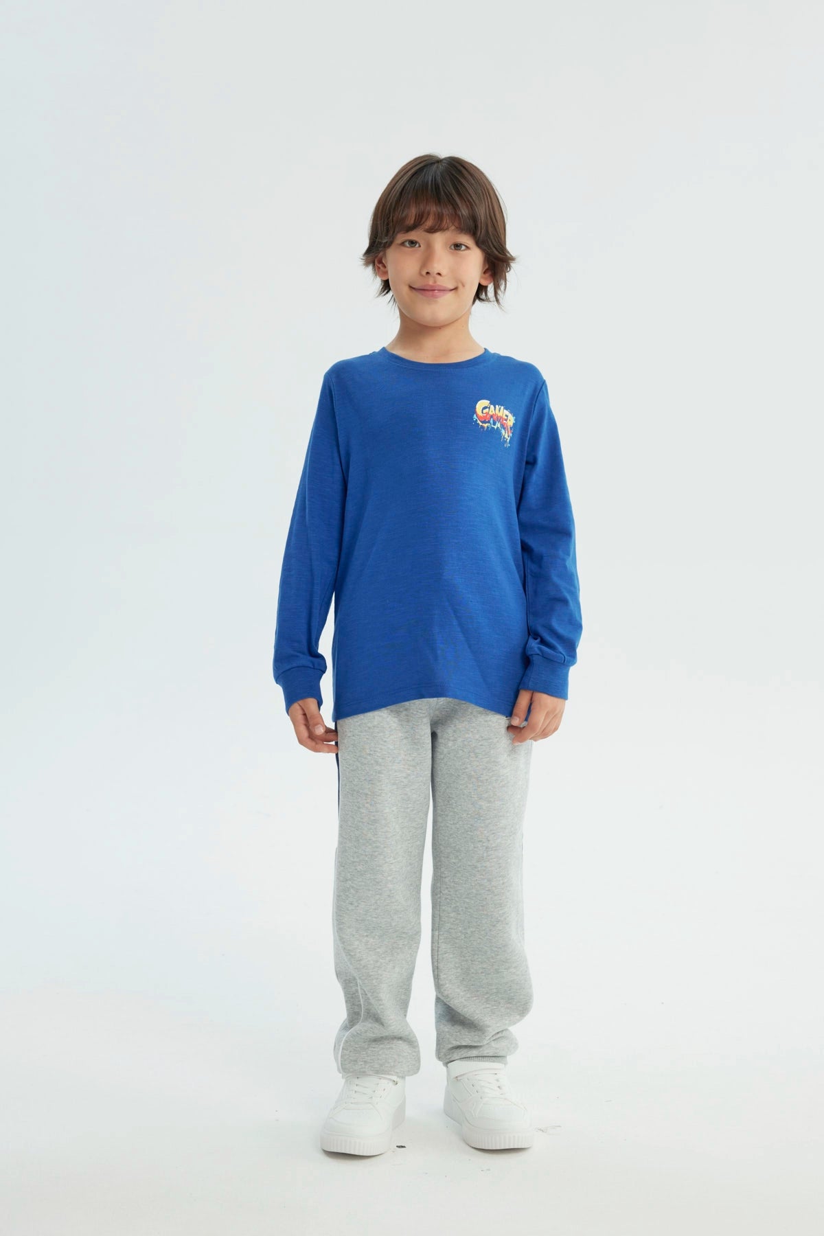 Polera Niño Slim Azulino