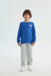 Polera Niño Slim Azulino