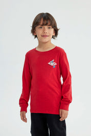 Polera Niño Slim Rojo