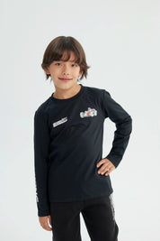 Polera Niño Regular Negro
