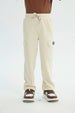 Pantalón Buzo Niño Pitillo Beige