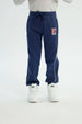 Pantalón Buzo Niño Pitillo Azul Oscuro