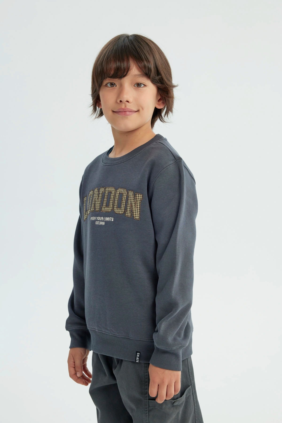 Polerón Niño Slim Marengo