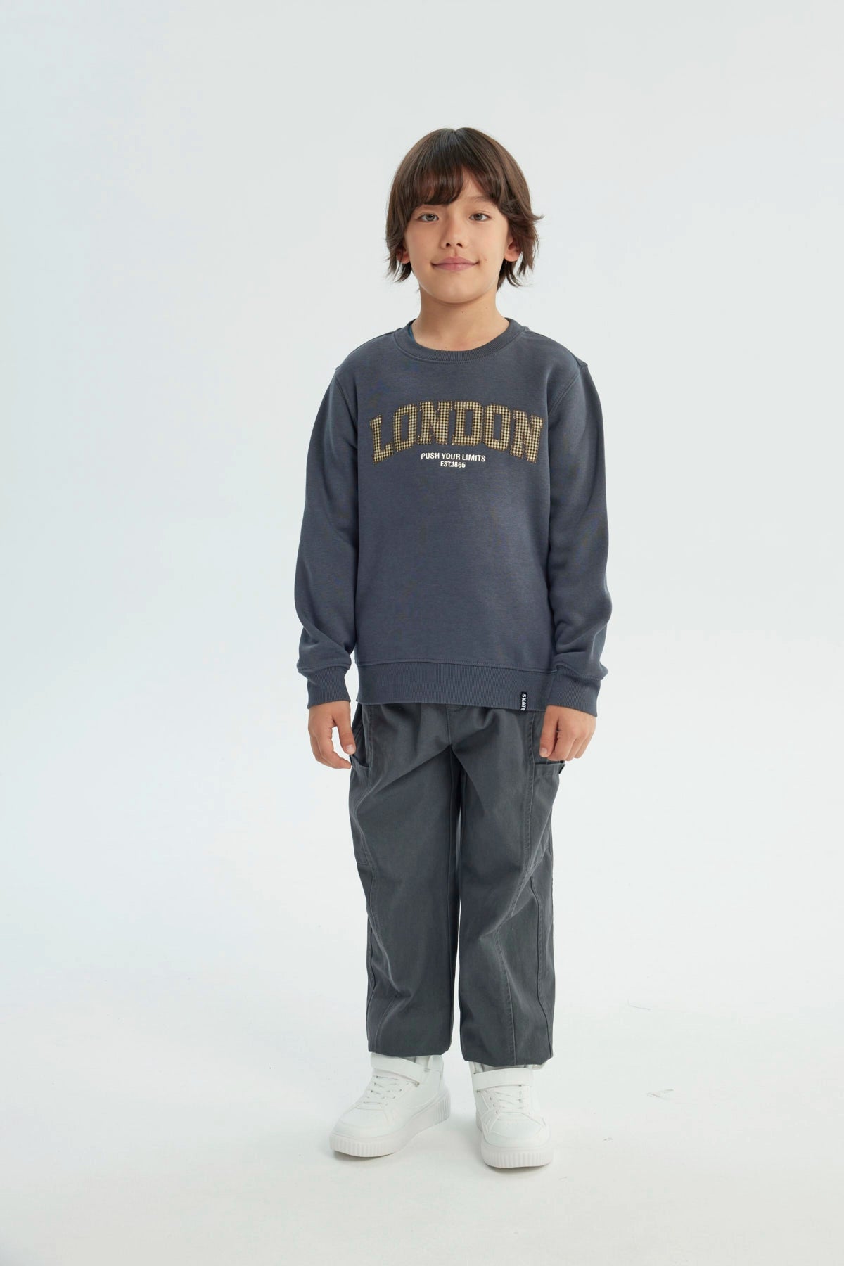 Polerón Niño Slim Marengo