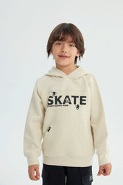 Polerón Niño Regular Beige