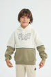 Polerón Niño Classic Verde Militar