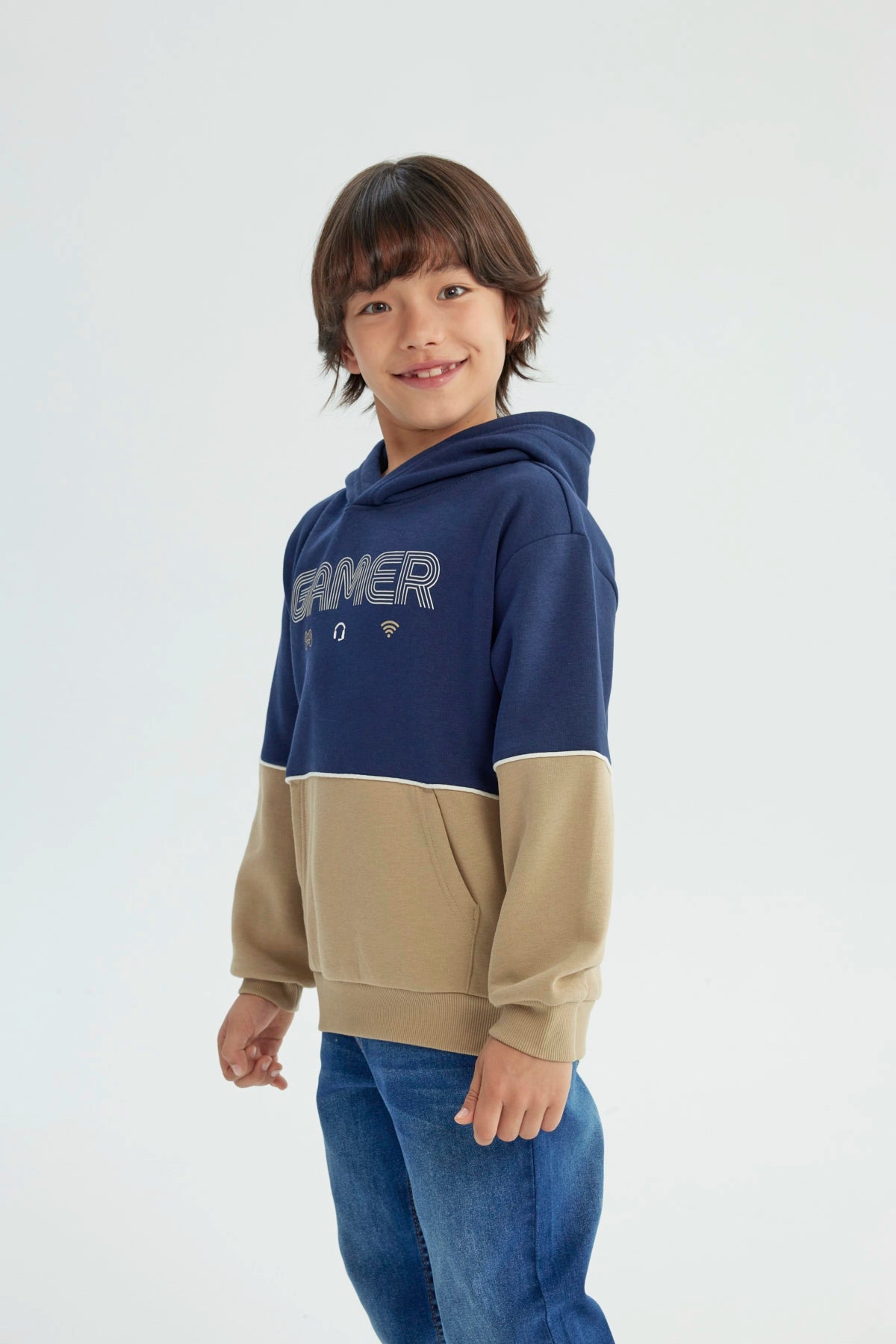 Polerón Niño Classic Kaki