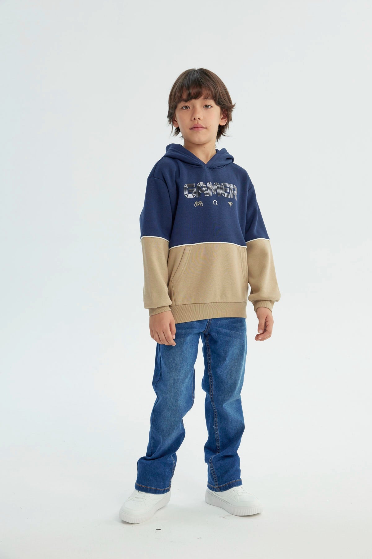 Polerón Niño Classic Kaki