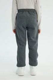 Pantalón Buzo Niño Pitillo Gris