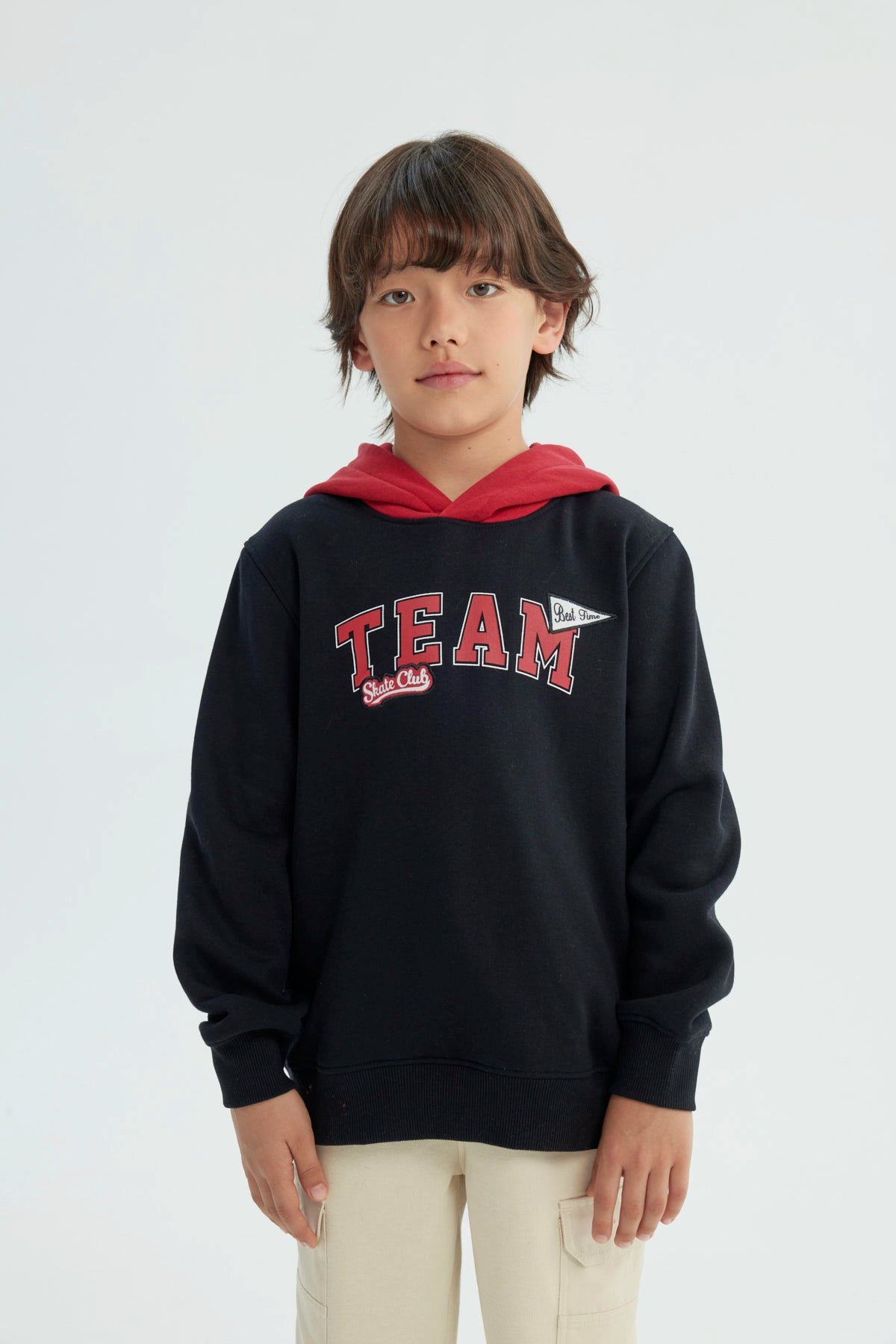Polerón Niño Regular Negro