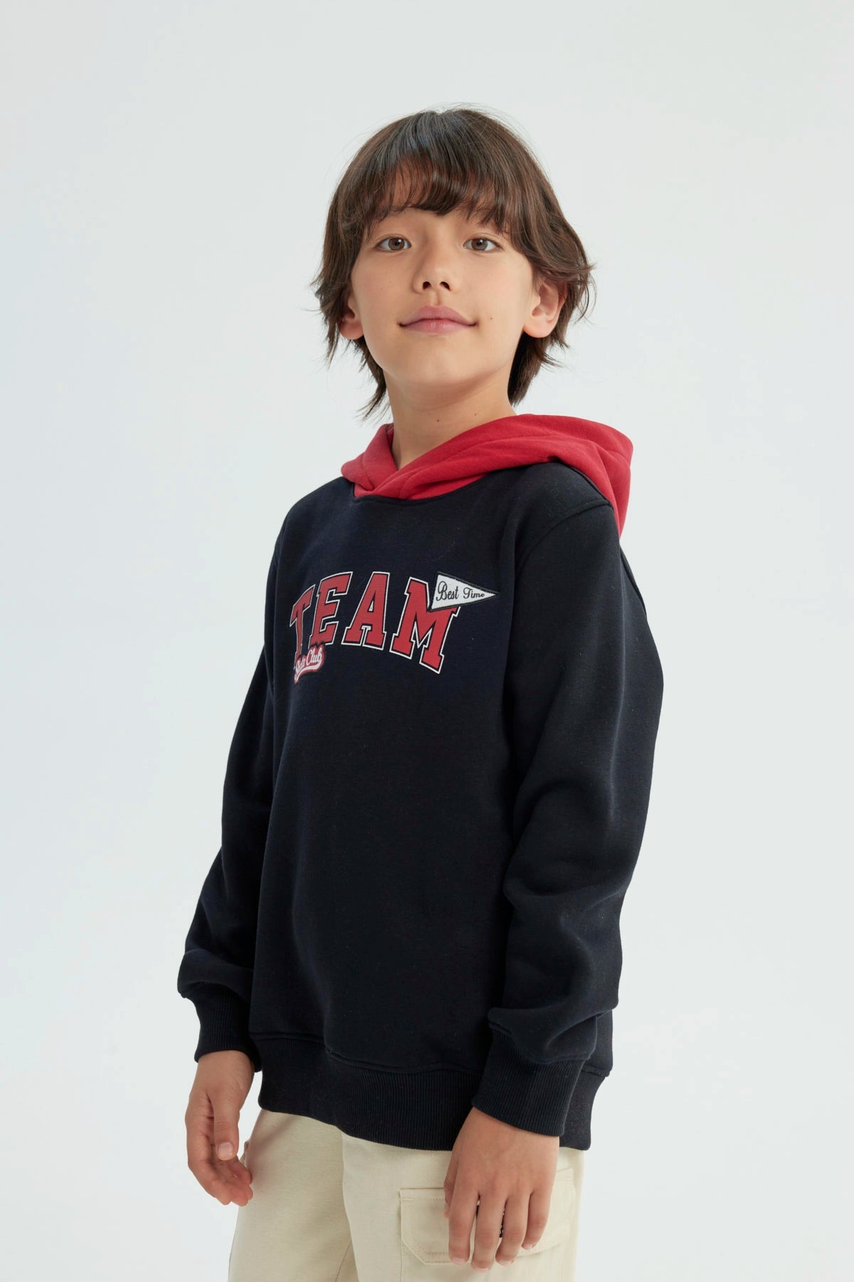 Polerón Niño Regular Negro