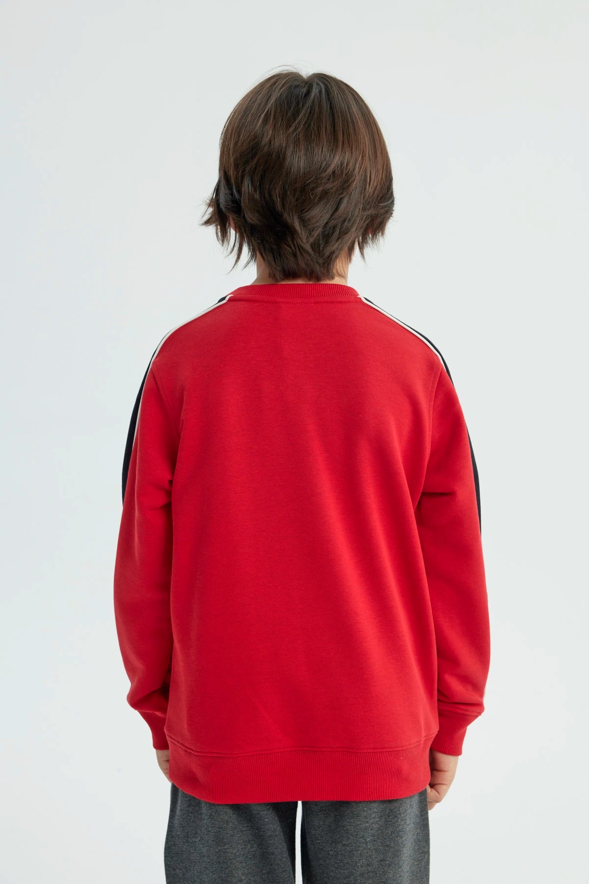 Polerón Niño Regular Rojo