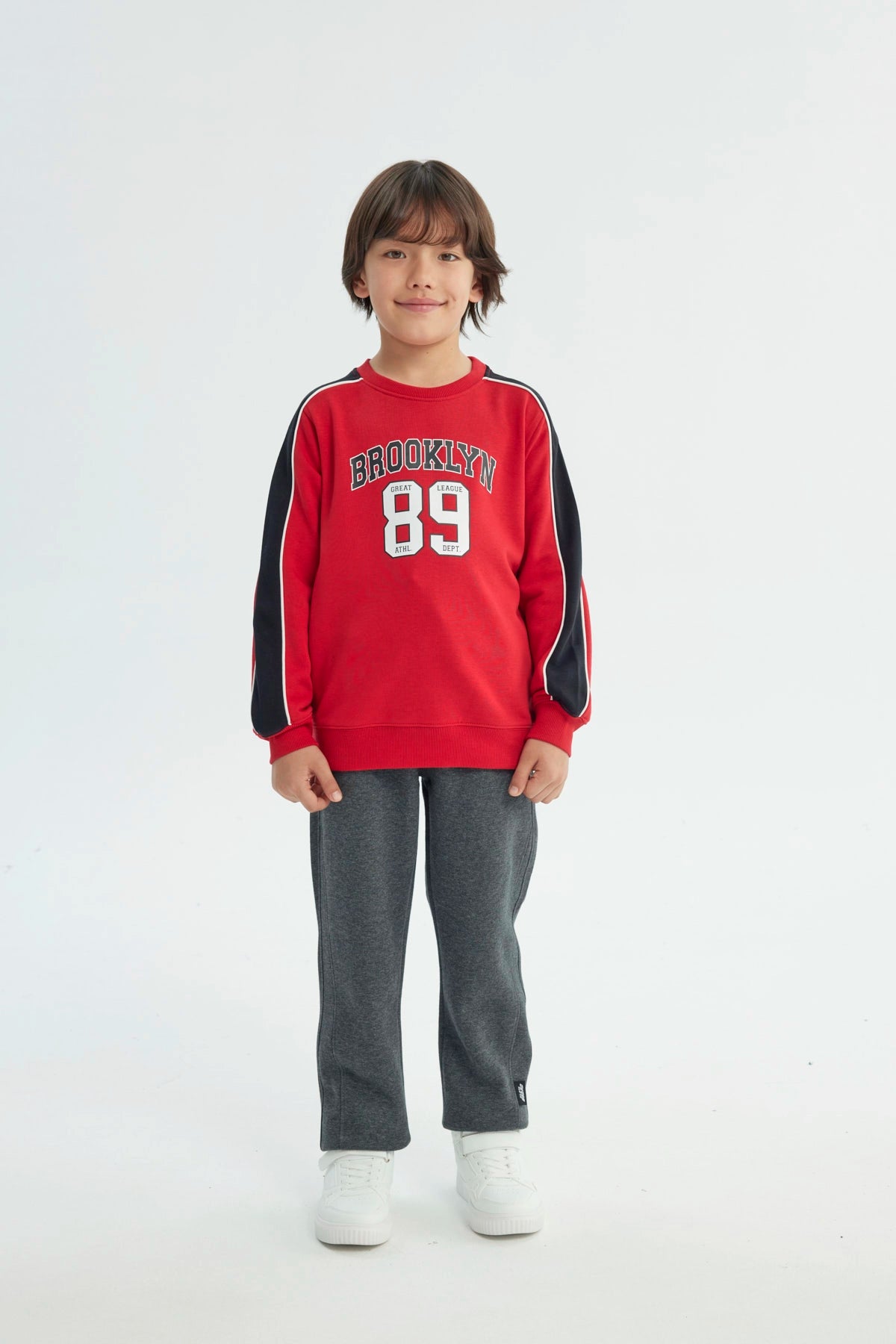 Polerón Niño Regular Rojo