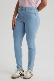 Jeans Mujer Push Up Jeny Celeste