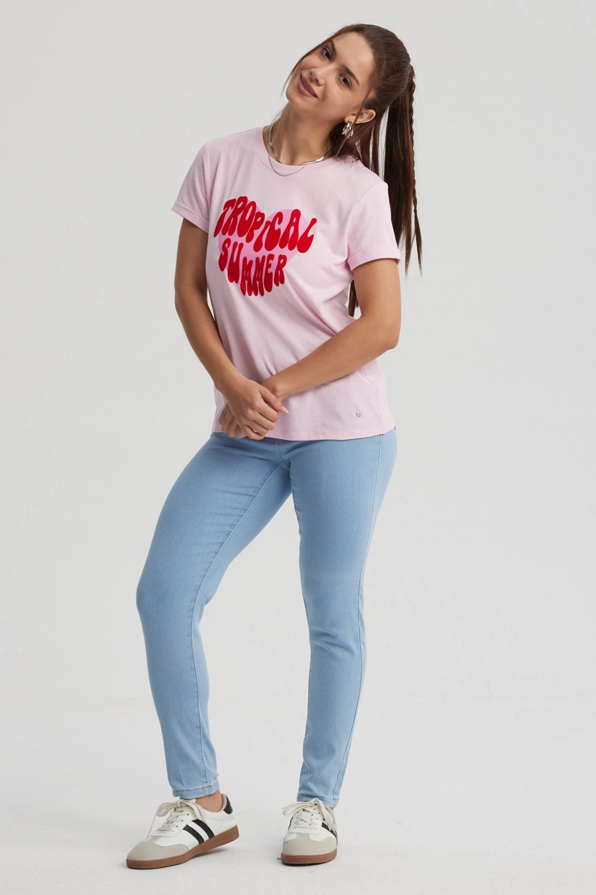 Jeans Mujer Push Up Jeny Celeste