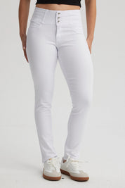 Jeans Mujer Push Up Jeny Blanco