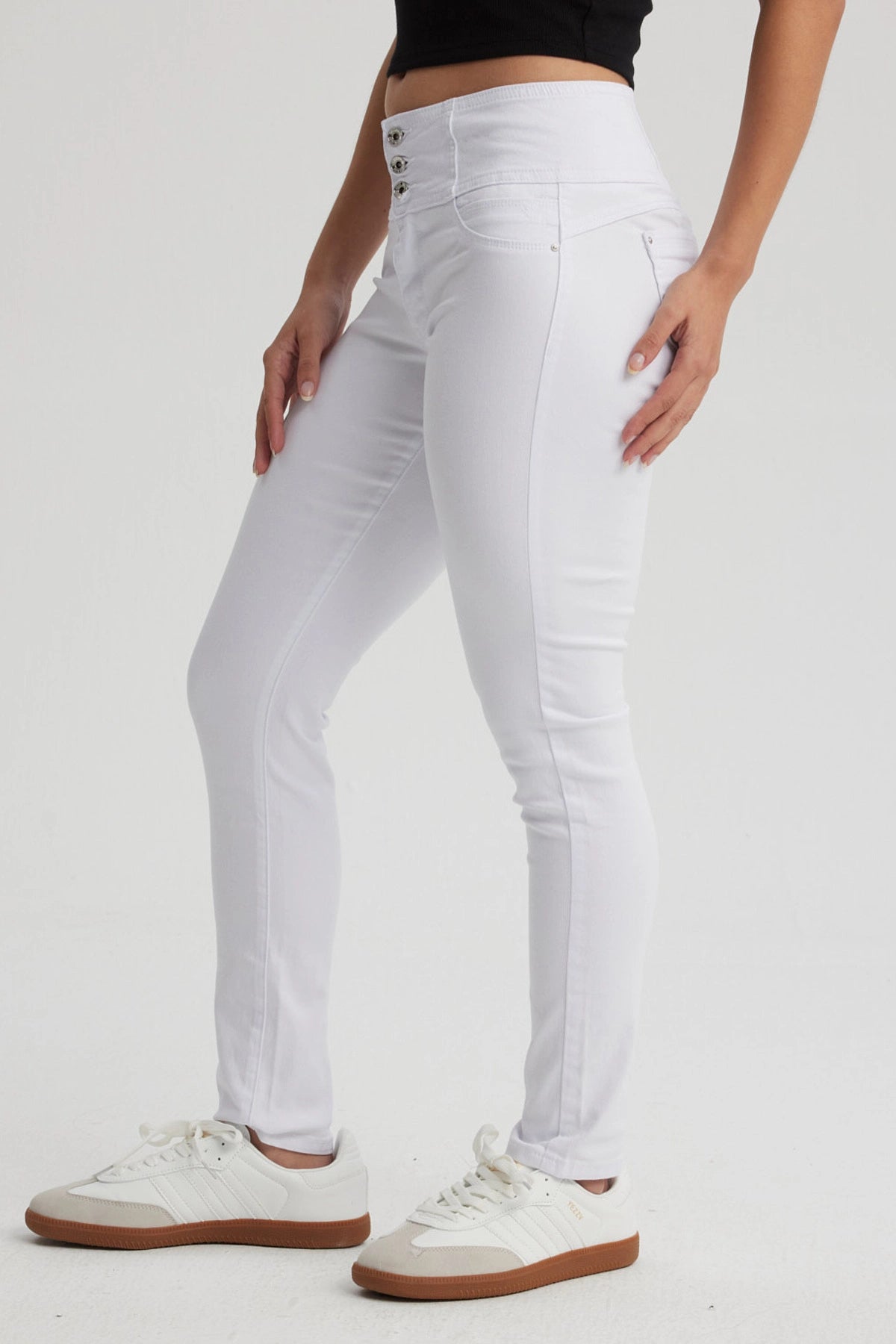 Jeans Mujer Push Up Jeny Blanco