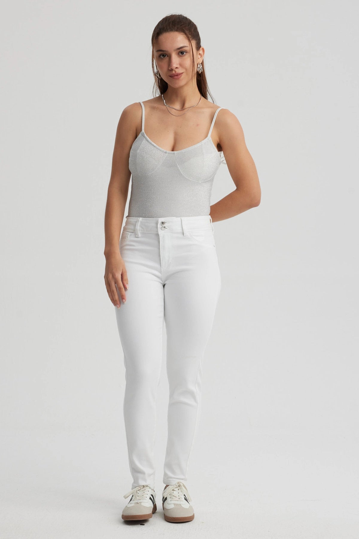 Jeans Mujer Castilla Blanco