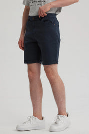 Bermuda Hombre Color Azul Oscuro