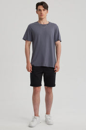 Bermuda Hombre Color Negro